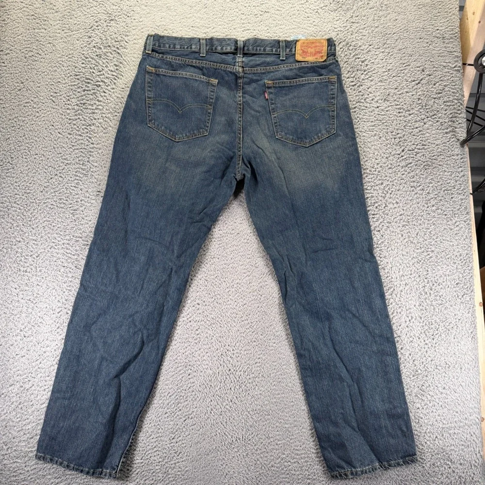 Levi's 559 Jeans Mens 40x32 Blue Cotton Denim Straight Faded‎ Travel Workwear